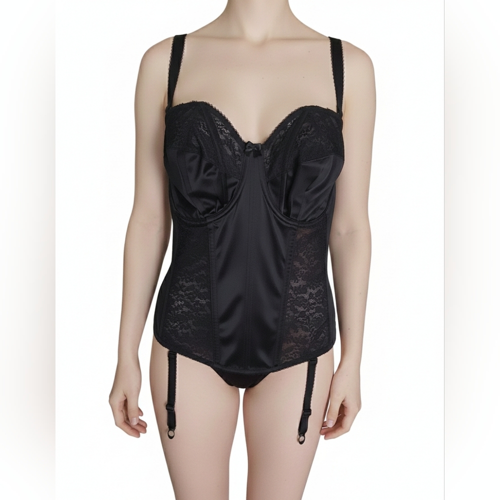 Elegant Black Lace Bustier/ Corsets‎